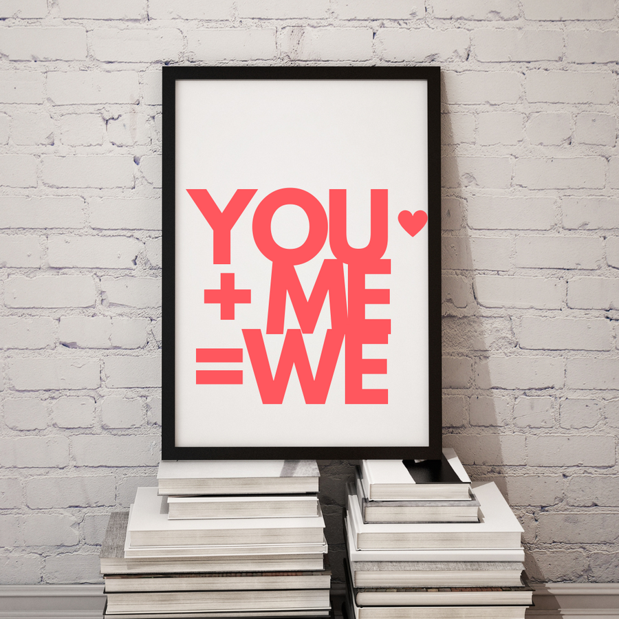 U + Me Print