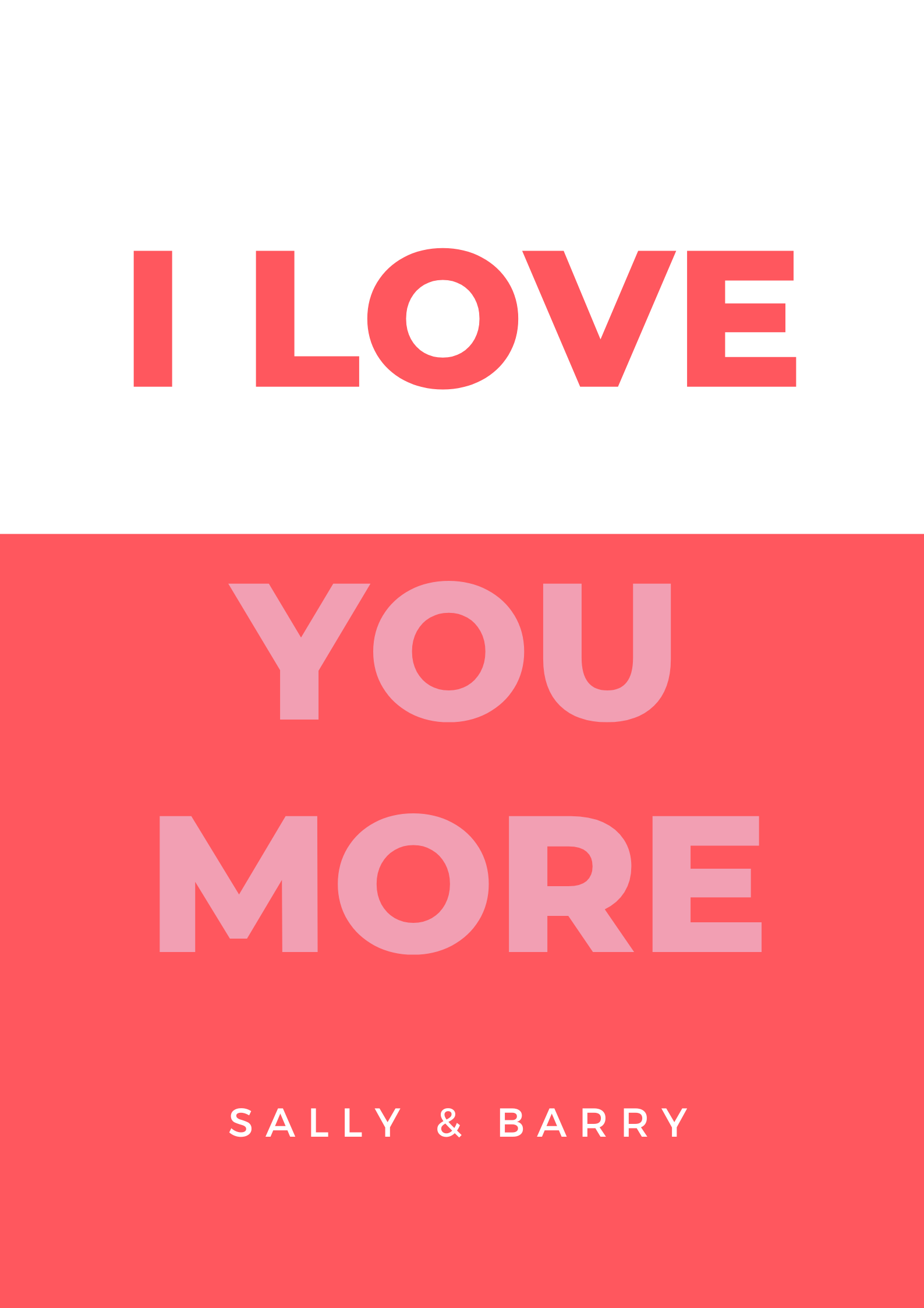 More Love Print