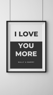 More Love Print