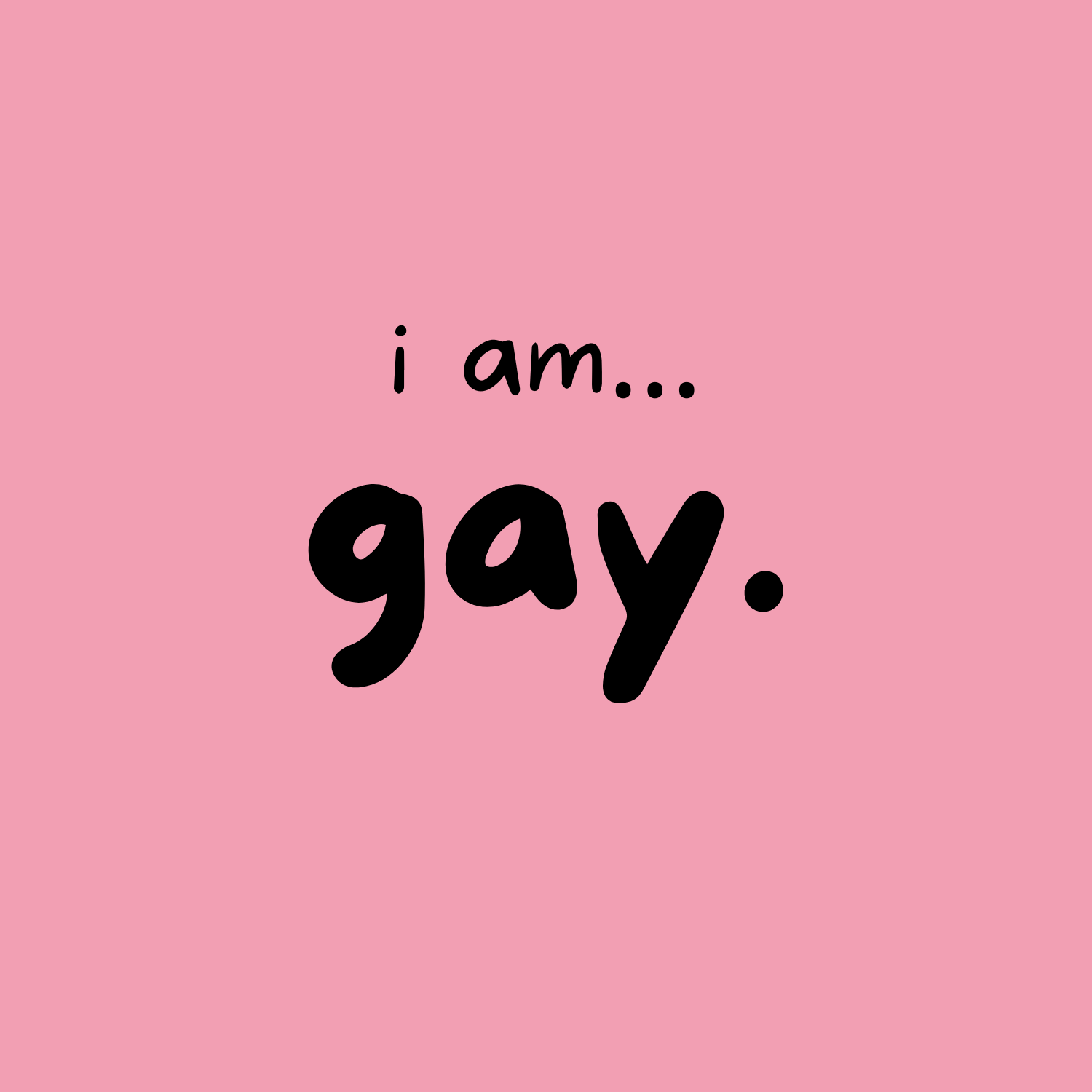 I am... Gay T-shirt